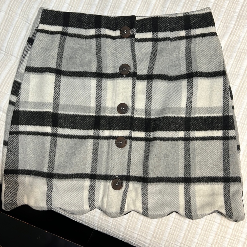 NWT boutique plaid shirt